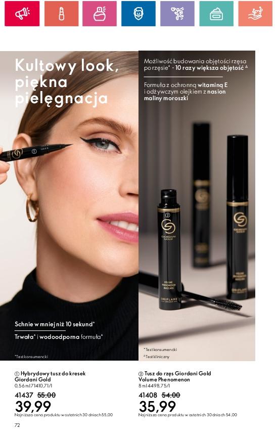 Gazetka promocyjna Oriflame str. 72