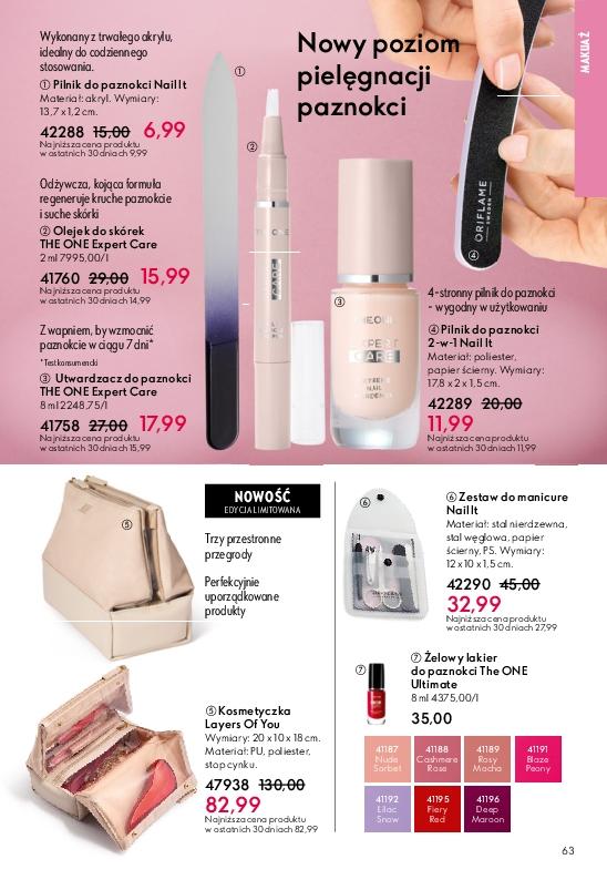 Gazetka promocyjna Oriflame str. 63