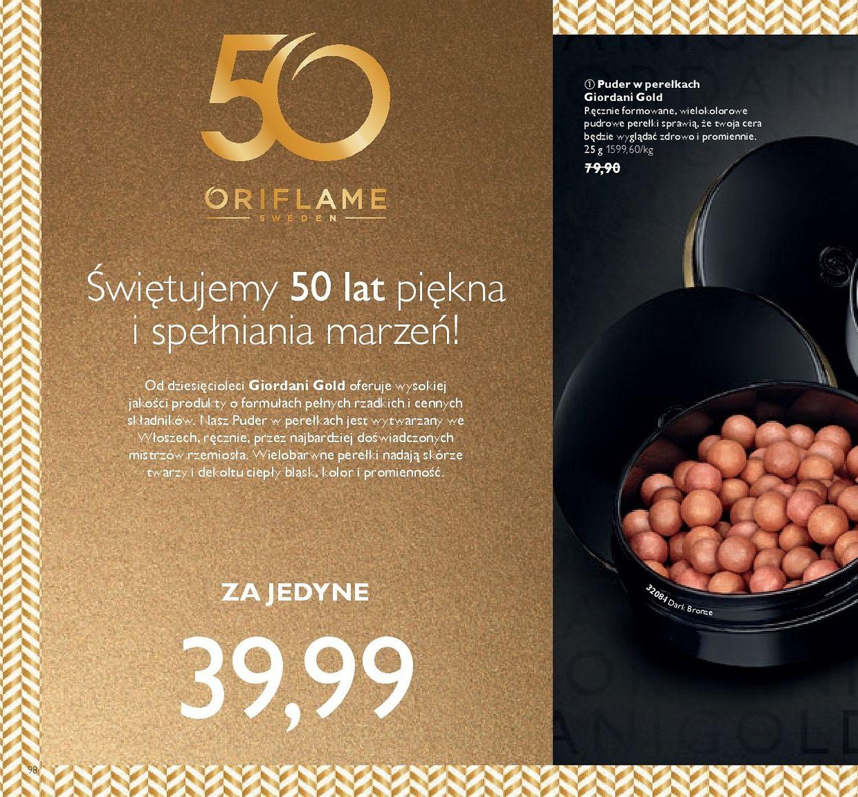 Gazetka promocyjna Oriflame str. 98