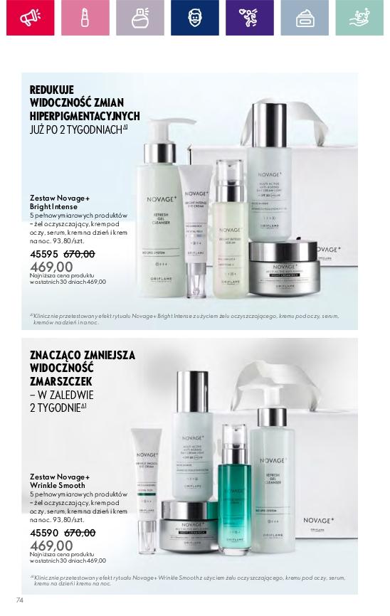 Gazetka promocyjna Oriflame str. 74