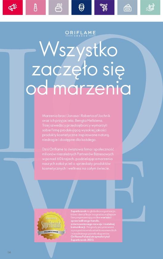 Gazetka promocyjna Oriflame str. 14