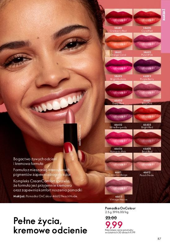 Gazetka promocyjna Oriflame str. 87