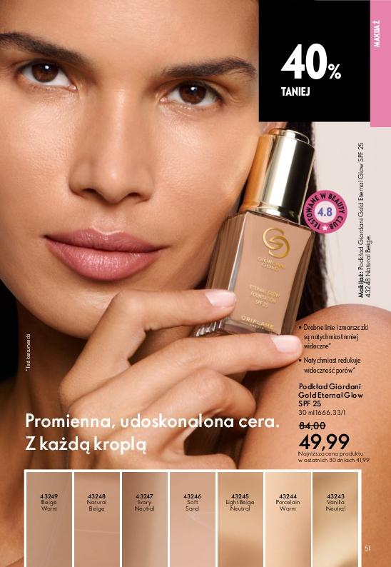 Gazetka promocyjna Oriflame str. 51