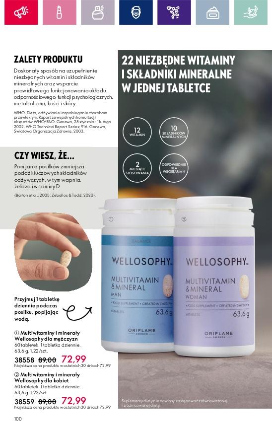 Gazetka promocyjna Oriflame str. 100