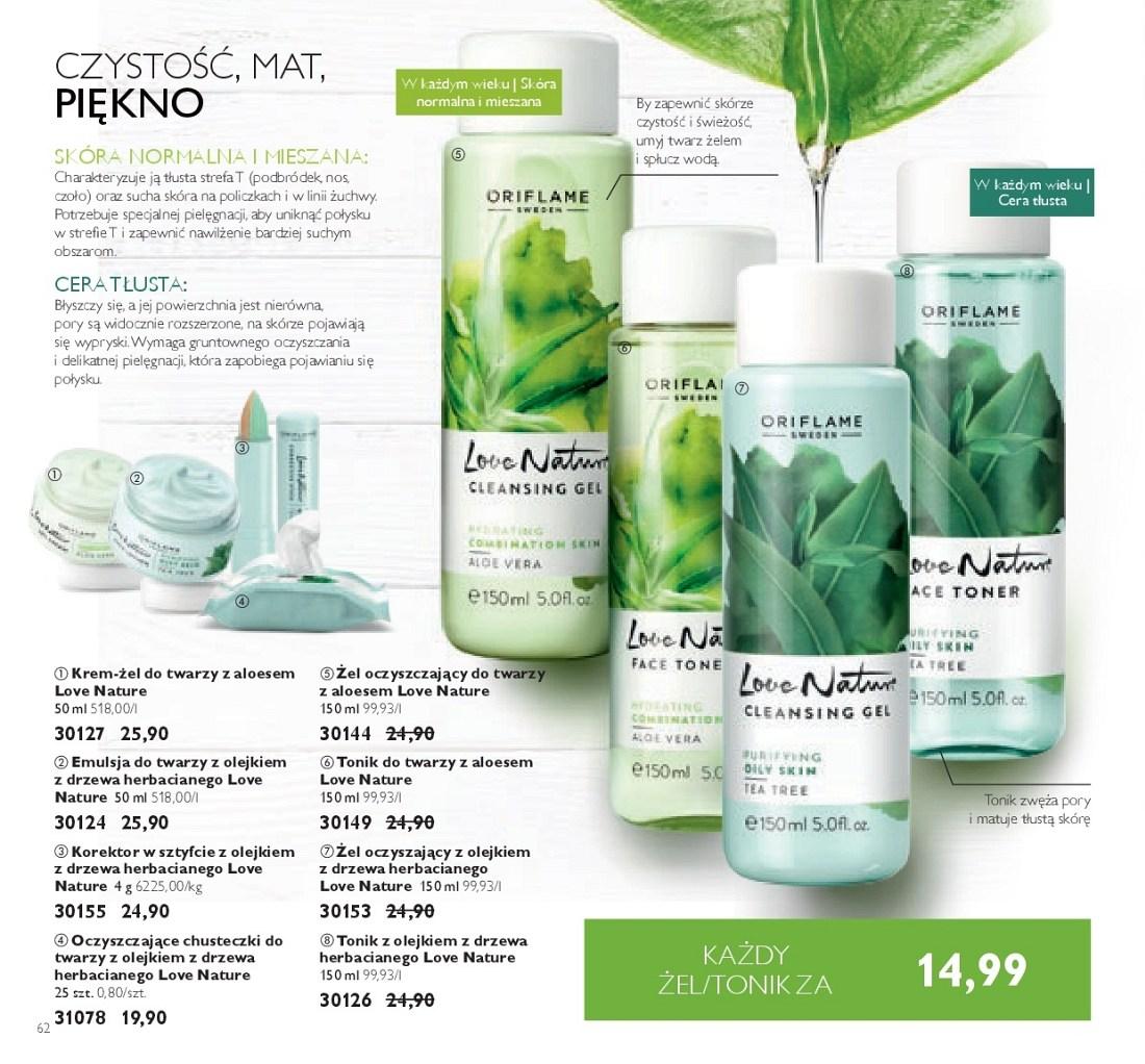 Gazetka promocyjna Oriflame str. 62