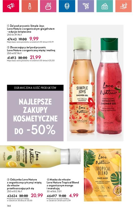 Gazetka promocyjna Oriflame str. 144