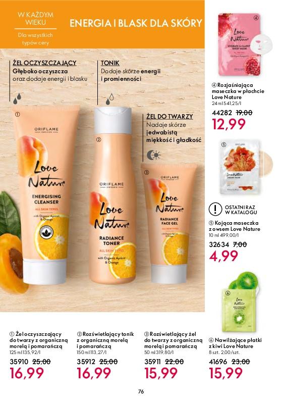 Gazetka promocyjna Oriflame str. 76