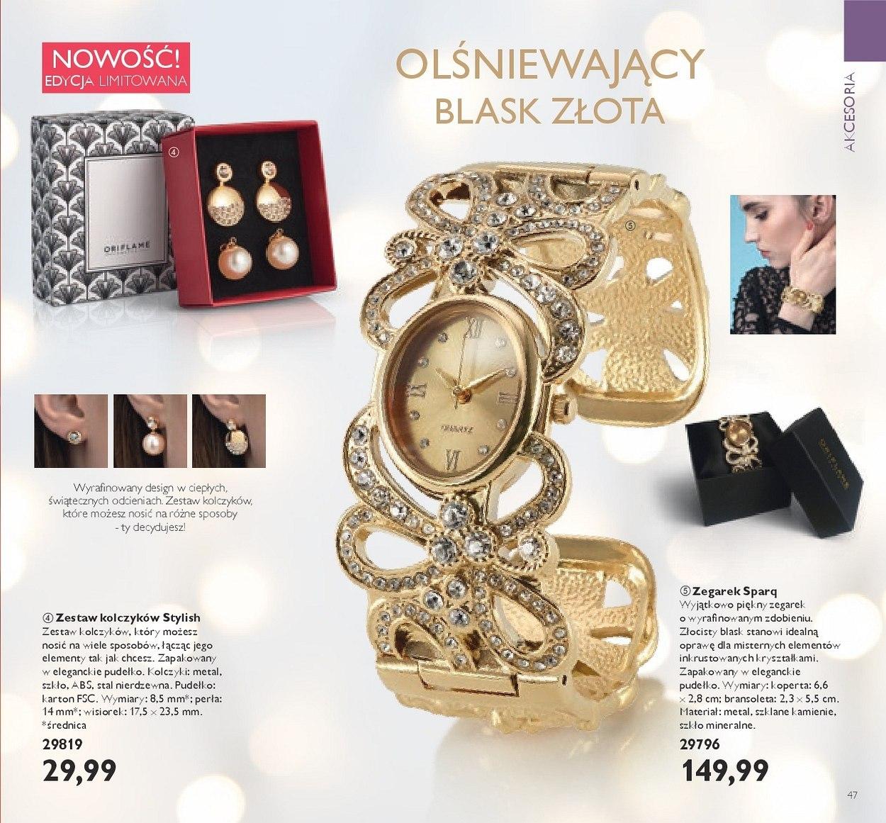 Gazetka promocyjna Oriflame str. 47