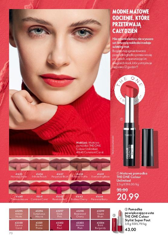 Gazetka promocyjna Oriflame str. 70