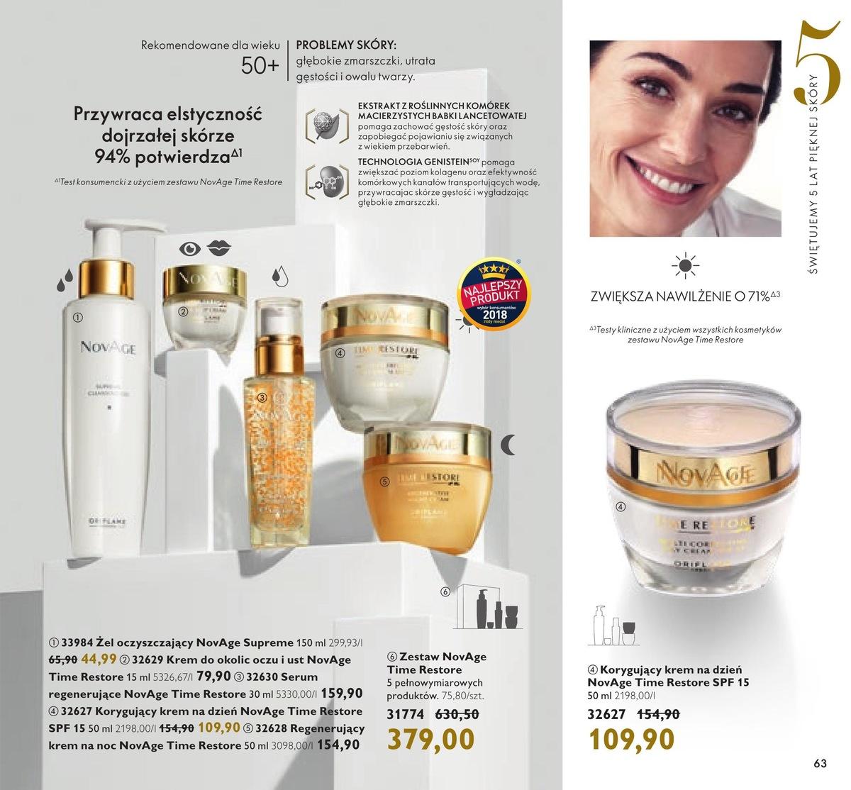 Gazetka promocyjna Oriflame str. 63