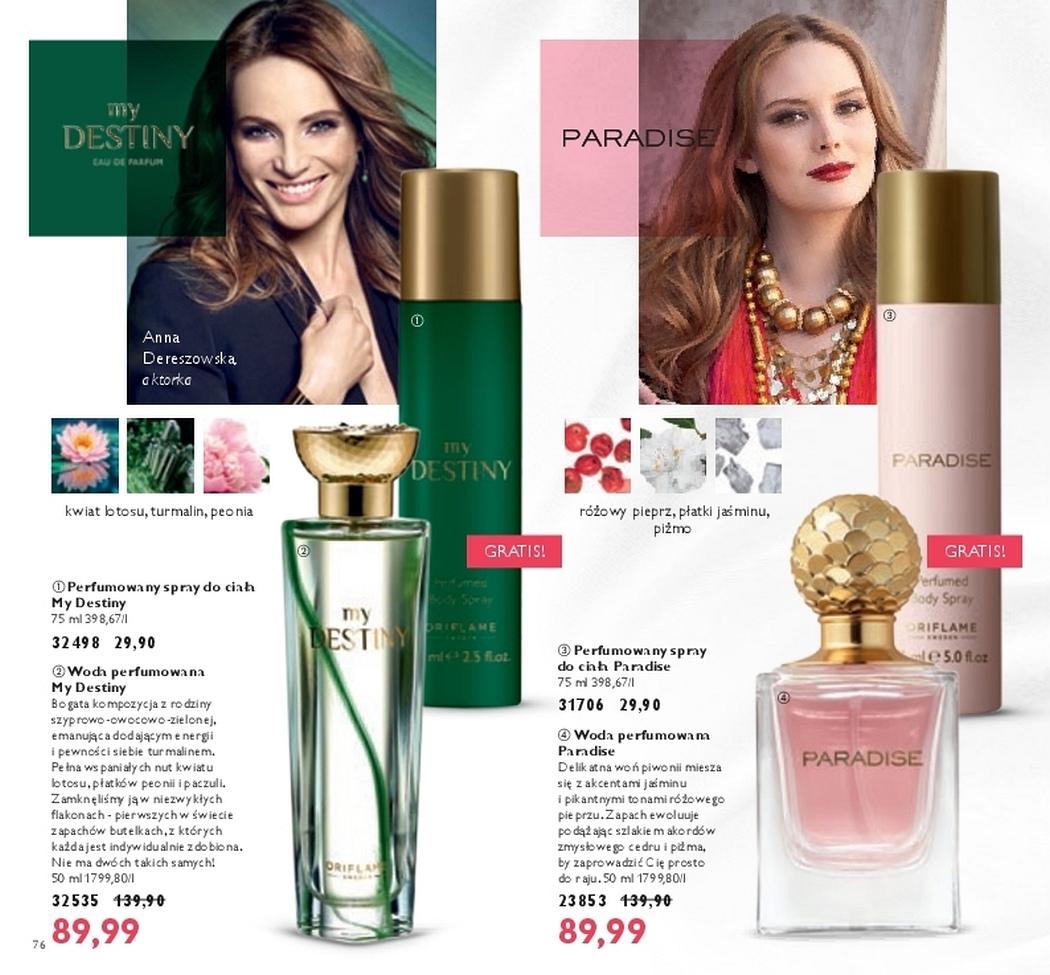 Gazetka promocyjna Oriflame str. 76