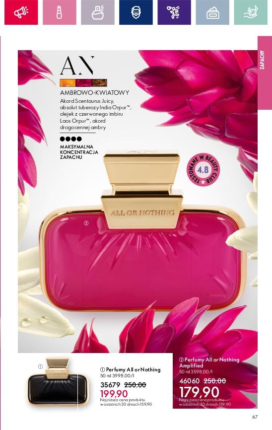 Gazetka promocyjna Oriflame str. 67