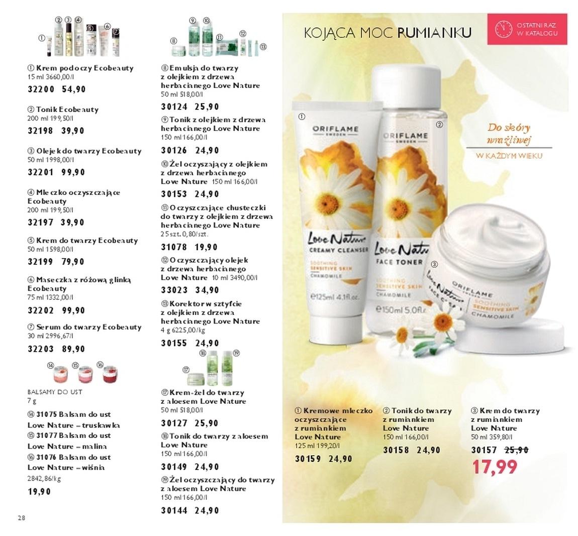 Gazetka promocyjna Oriflame str. 28