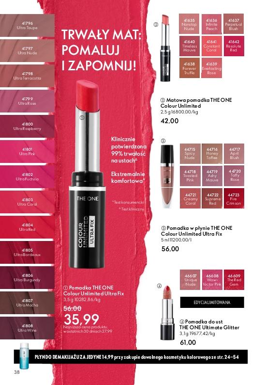 Gazetka promocyjna Oriflame str. 38