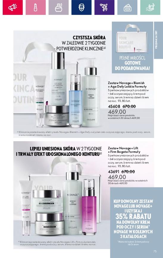 Gazetka promocyjna Oriflame str. 75