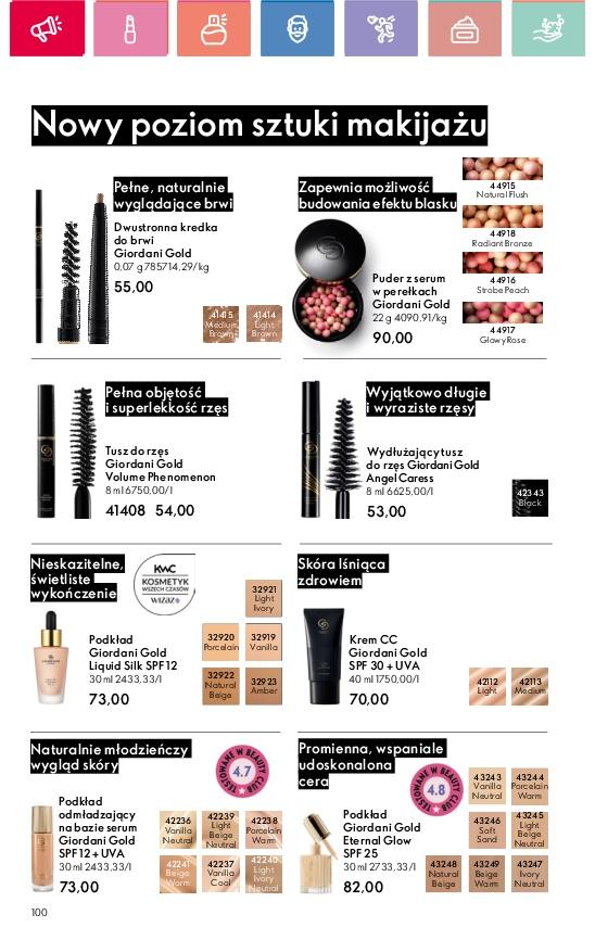 Gazetka promocyjna Oriflame str. 100