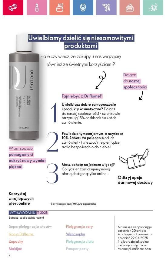 Gazetka promocyjna Oriflame str. 2