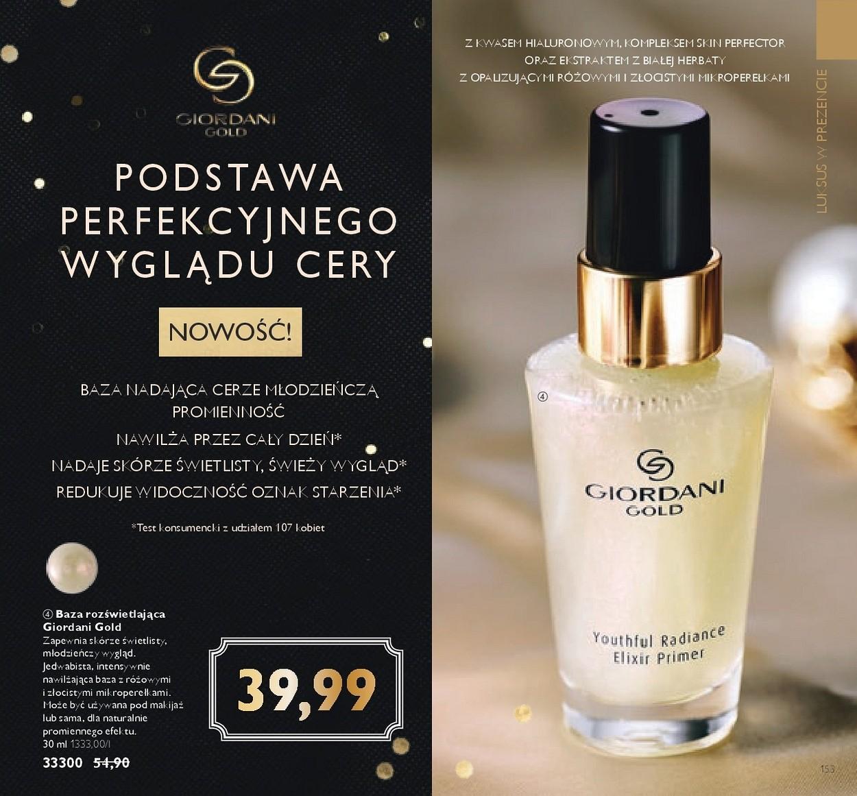 Gazetka promocyjna Oriflame str. 153