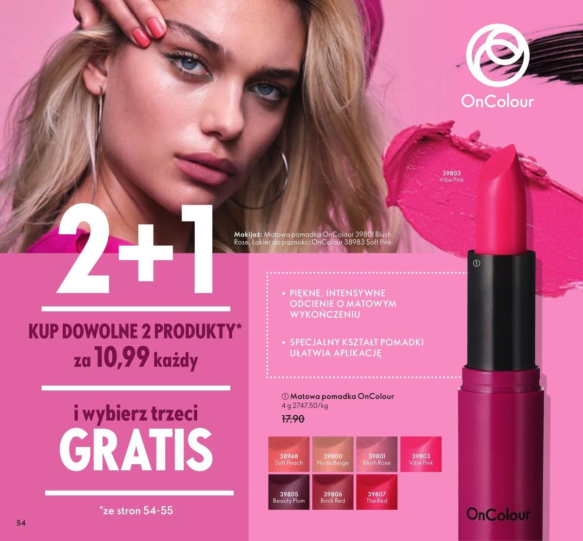 Gazetka promocyjna Oriflame str. 54