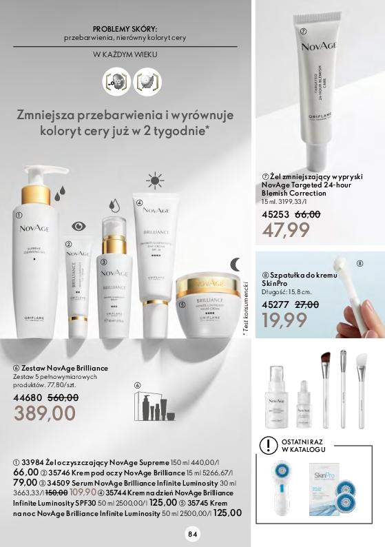 Gazetka promocyjna Oriflame str. 84