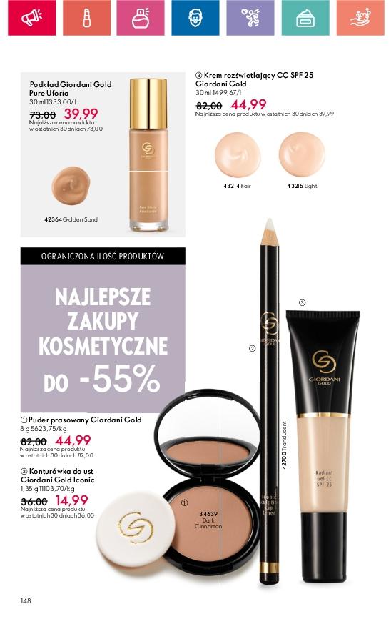 Gazetka promocyjna Oriflame str. 148