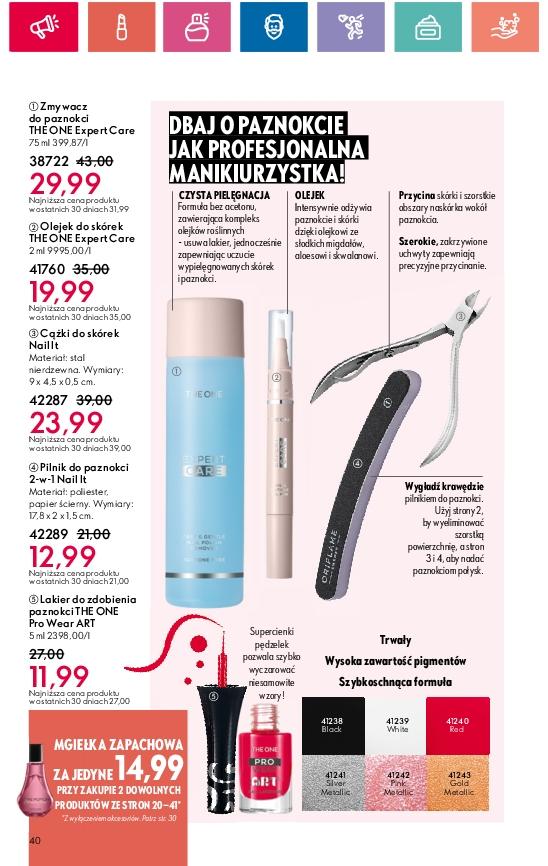 Gazetka promocyjna Oriflame str. 40
