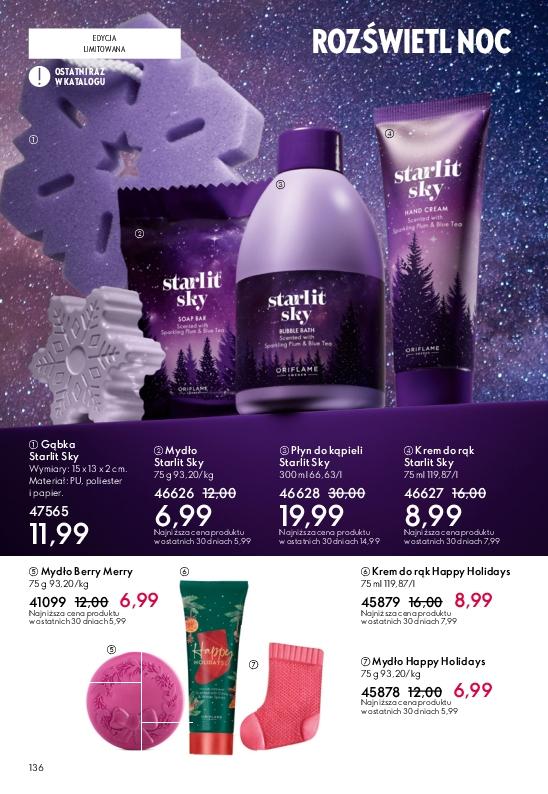 Gazetka promocyjna Oriflame str. 136
