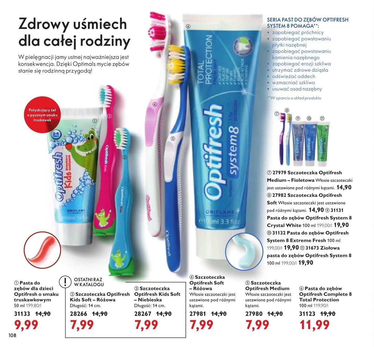 Gazetka promocyjna Oriflame str. 108