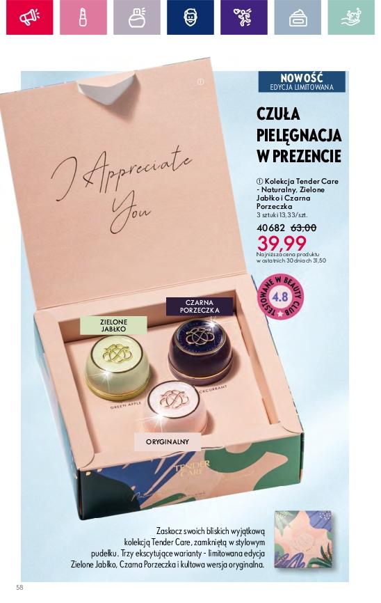 Gazetka promocyjna Oriflame str. 58