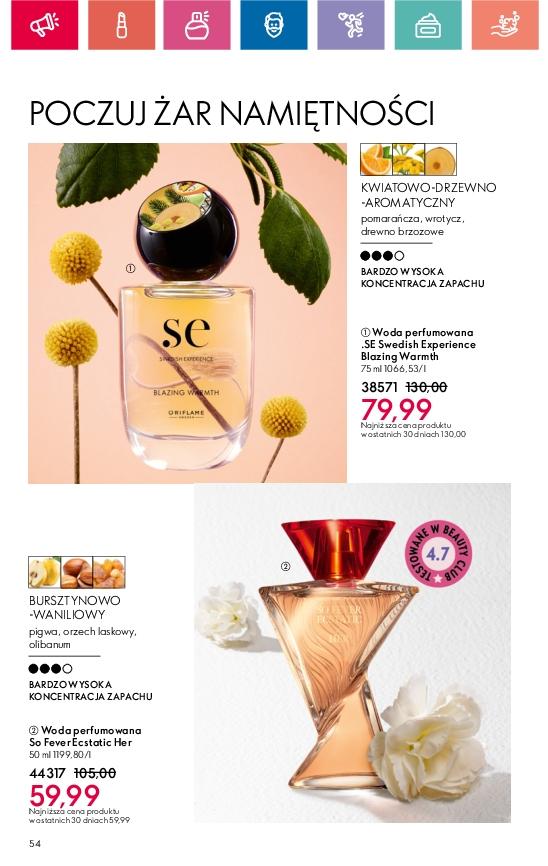 Gazetka promocyjna Oriflame str. 54