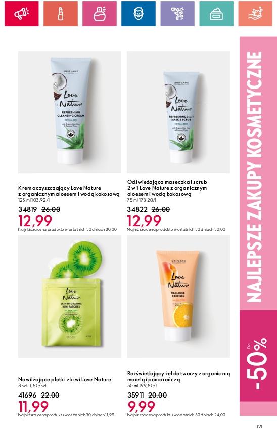 Gazetka promocyjna Oriflame str. 121
