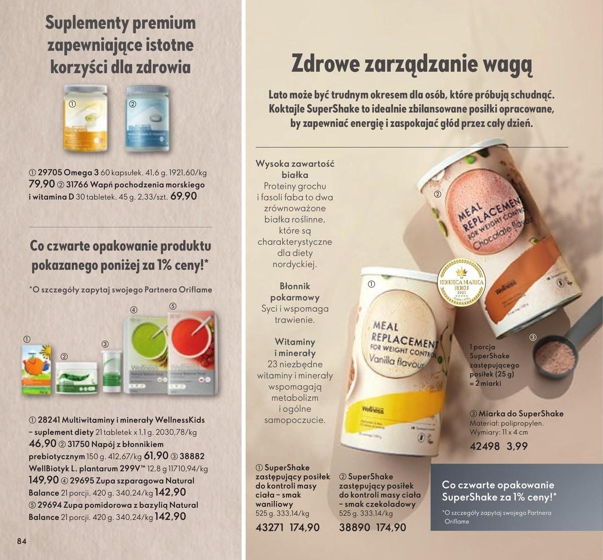 Gazetka promocyjna Oriflame str. 84