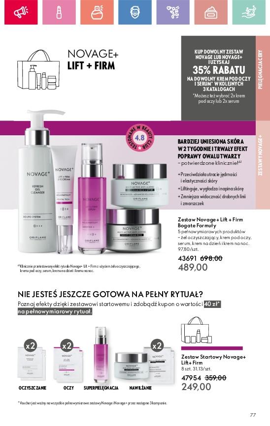 Gazetka promocyjna Oriflame str. 77