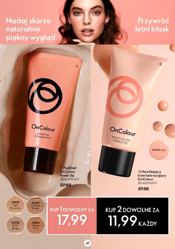 Gazetka promocyjna Oriflame str. 47