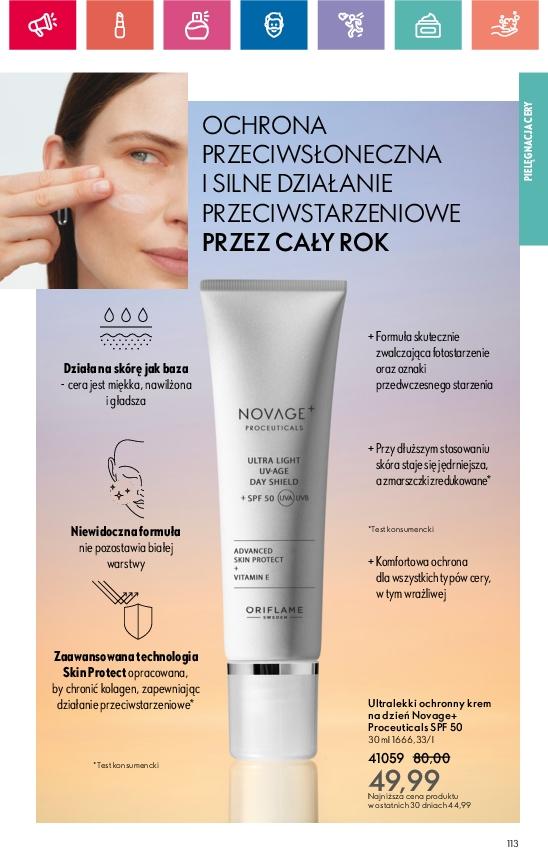 Gazetka promocyjna Oriflame str. 113