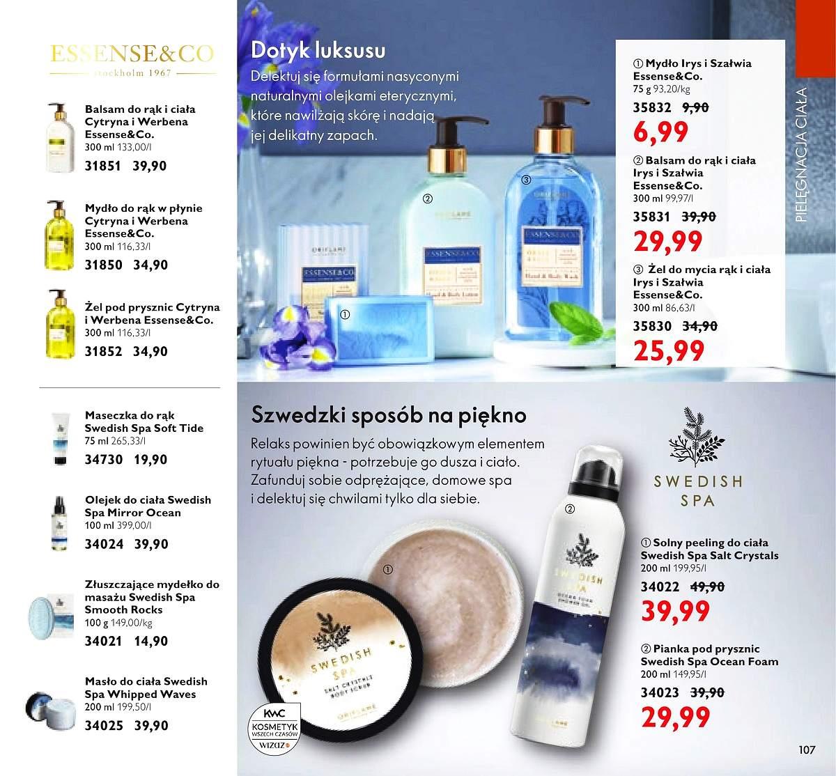 Gazetka promocyjna Oriflame str. 107