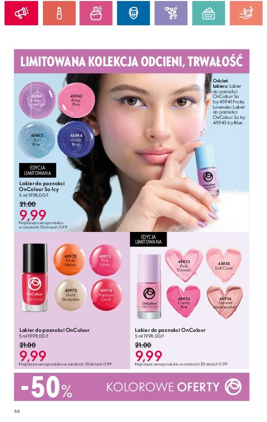 Gazetka promocyjna Oriflame str. 66