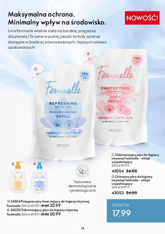 Gazetka promocyjna Oriflame str. 73
