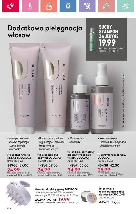 Gazetka promocyjna Oriflame str. 136