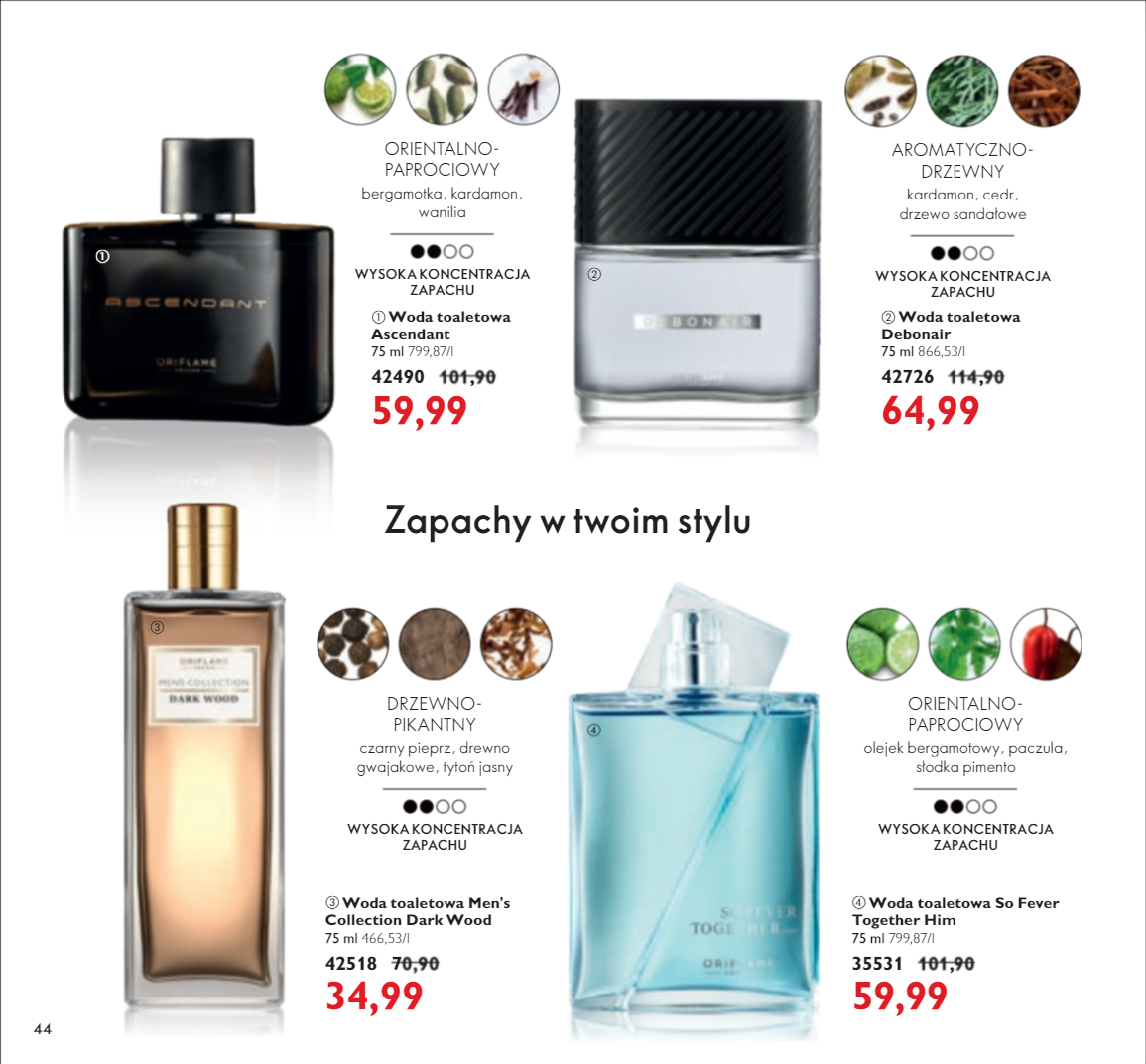 Gazetka promocyjna Oriflame str. 44