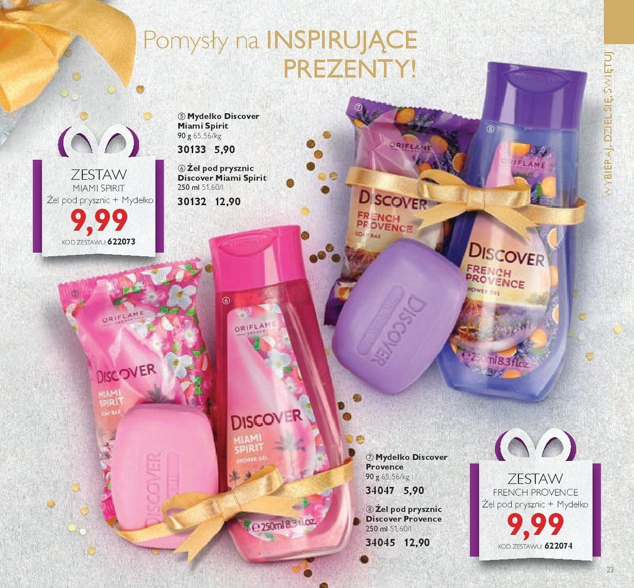 Gazetka promocyjna Oriflame str. 23