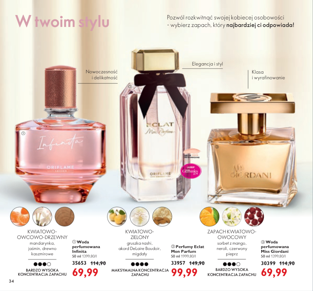 Gazetka promocyjna Oriflame str. 34