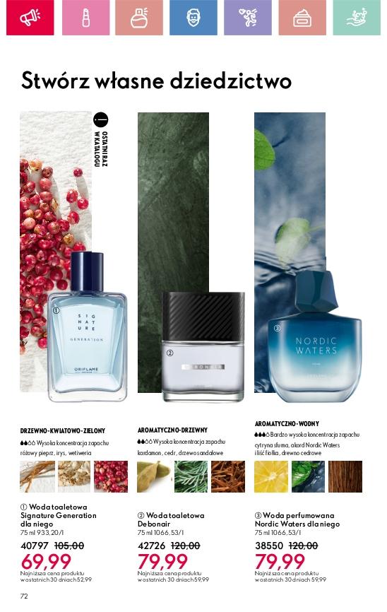 Gazetka promocyjna Oriflame str. 72