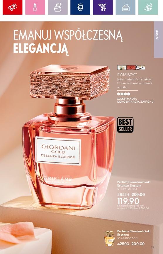 Gazetka promocyjna Oriflame str. 77