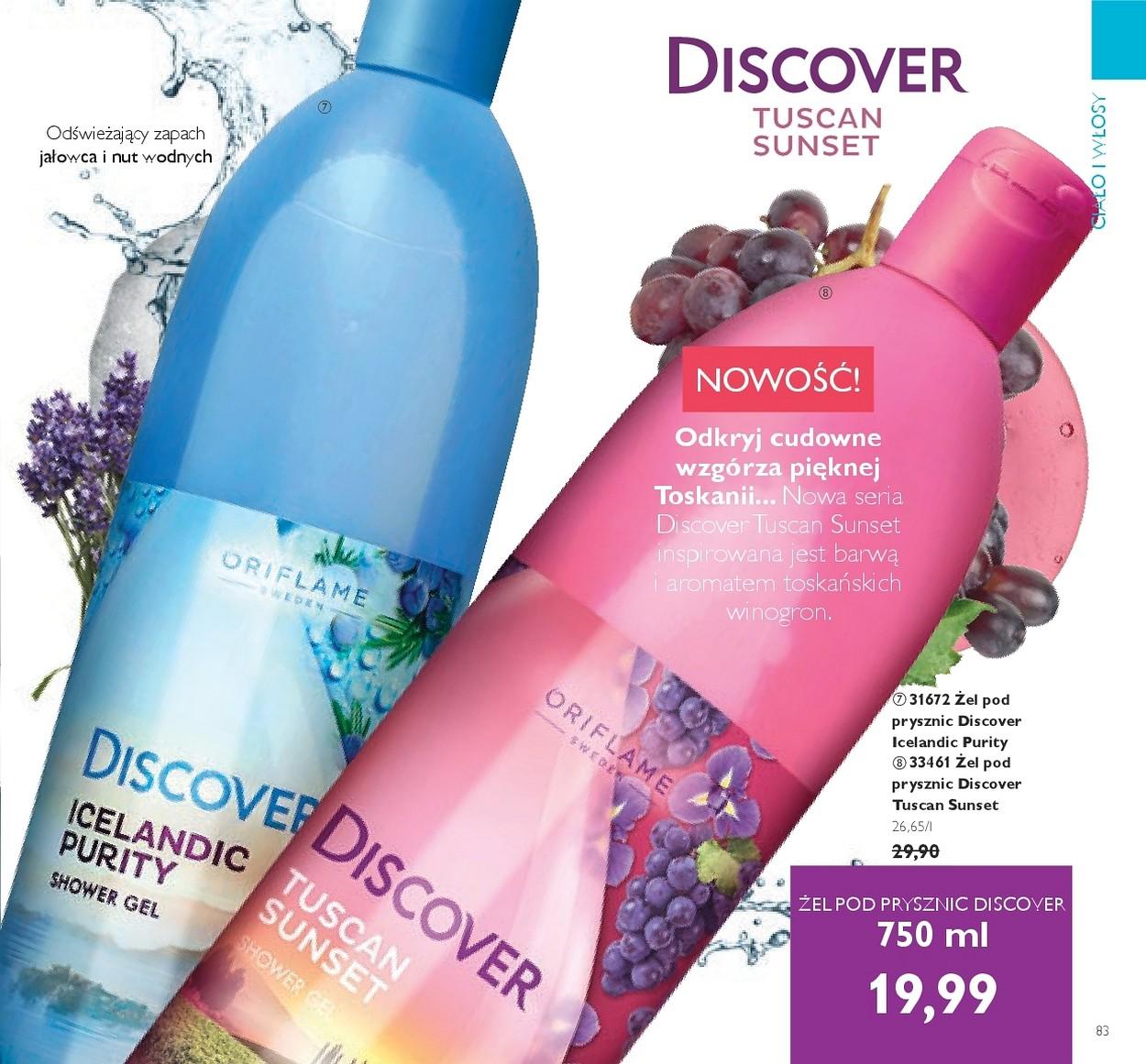 Gazetka promocyjna Oriflame str. 83