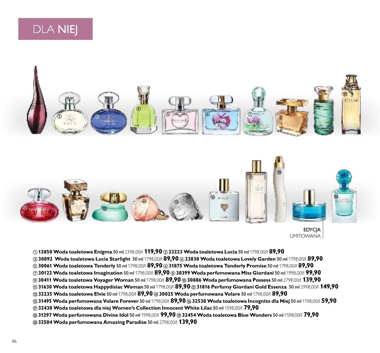 Gazetka promocyjna Oriflame str. 86