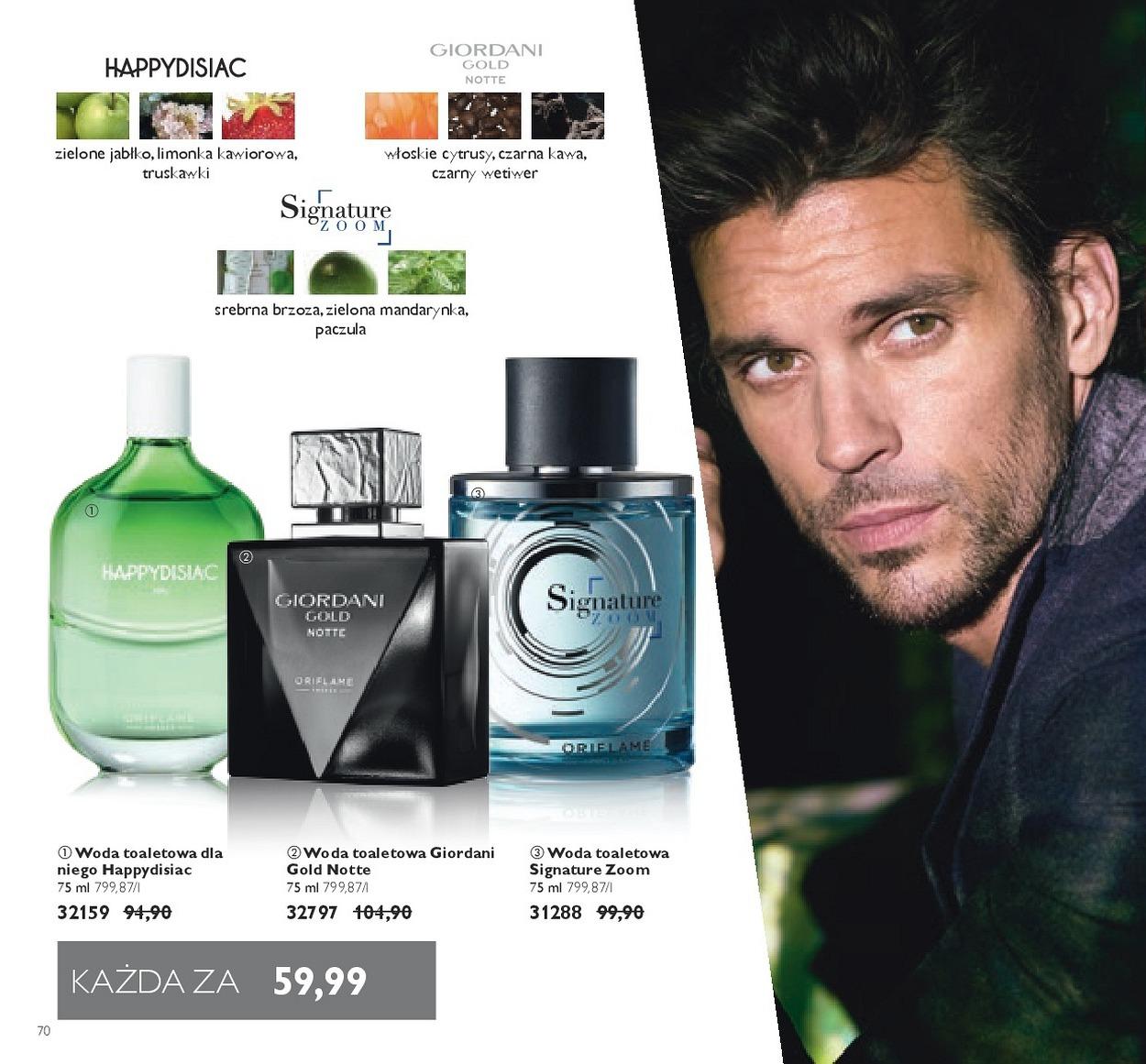 Gazetka promocyjna Oriflame str. 70