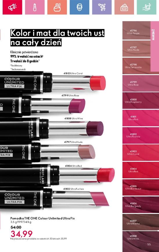 Gazetka promocyjna Oriflame str. 55