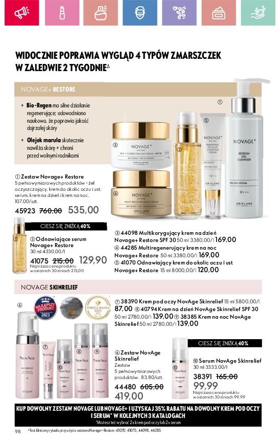 Gazetka promocyjna Oriflame str. 98