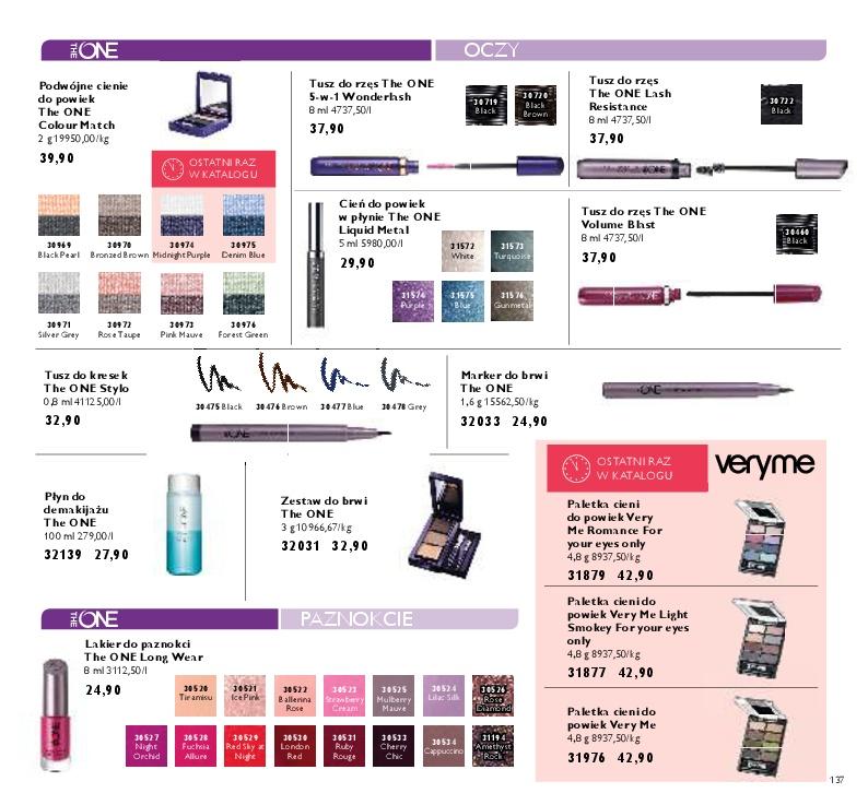 Gazetka promocyjna Oriflame str. 137